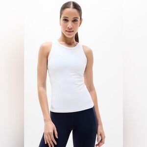 Athleta Transcend Racerback Tank in “Sunset Glow”